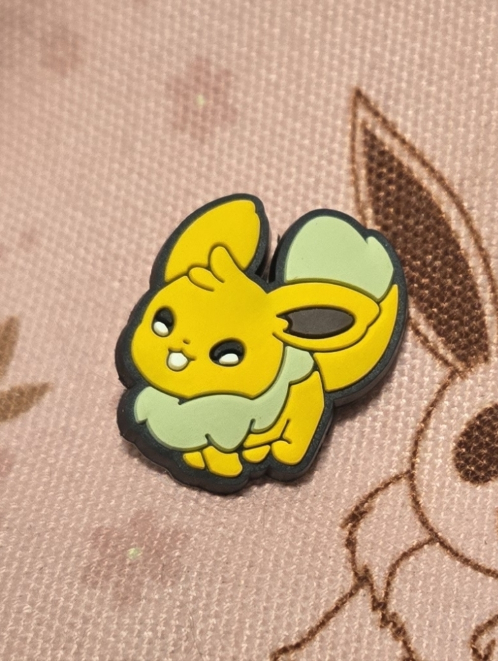 3/$10 Eevee Pokémon Croc Charm Jibbitz Style Shoe Accessory